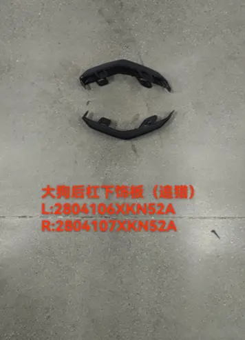 Haval DARGO Rear Bumper Lower Trim (Left) 2022 / 2023