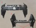 Haval H9 Rear Bumper(4 Radar Holes) 2021 / 2022